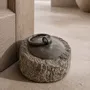 Unique pieces - Stone Door Stopper with iron ring Handle - ARTISAN BY MF