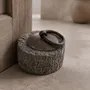 Unique pieces - Stone Door Stopper with iron ring Handle - ARTISAN BY MF