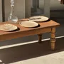 Platter and bowls - Small empty pouch or dish in beige petrified wood oval with crystal ri - OFFICE OBJETS