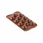 Kitchen utensils - SCG055 3D - AMLETO SILICONE MOULD N.12 ø30 H 21 MM - SILIKOMART S.R.L.