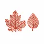 Kitchen utensils - BOSCO - SILICONE MOULD N.21 LEAVES 71X69 H1 MM - 60X37 H1 MM - SILIKOMART S.R.L.