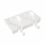 Kitchen utensils - SET GEL03 HEART-IC - SET 2 EASY CREAM 91X85 H 23 MM - SILIKOMART S.R.L.