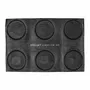 Kitchen utensils - AIR PLUS 15 ROUND - SET 2 PCS SILICONE MOULDS N.24 ø40 H 16 MM - SILIKOMART S.R.L.