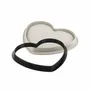 Kitchen utensils - KIT TARTE MON AMOUR - SET HEART RING + SILICONE MOULD - SILIKOMART S.R.L.