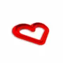 Kitchen utensils - LOVE STORY - 2 SILICONE MOULDS + CUTTER 173X210 H 18 MM - SILIKOMART S.R.L.