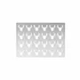 Kitchen utensils - CHABLON RUDOLPH - SET 2 SILICONE MOULDS CHABLON RUDOLPH 40X40 MM - SILIKOMART S.R.L.