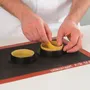 Kitchen utensils - KIT TARTE RING ROUND ø80 MM - SET SILICONE MOULD ø67 MM + 6 RINGS - SILIKOMART S.R.L.