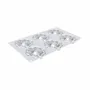 Kitchen utensils - KIT 3D TARTE RING BLOOM Ø80 MM - SET SILICONE MOULD N.6 Ø76,5 H 17 MM + 6 RINGS - SILIKOMART S.R.L.
