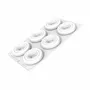 Kitchen utensils - KIT 3D TARTE RING TORNADO ø80 MM - SET SILICONE MOULD N.6 ø76 H 16 MM + 6 RINGS - SILIKOMART S.R.L.