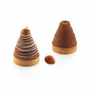 Kitchen utensils - KIT TARTE RING ALBIA ø70 MM - SET SILICONE MOULD ø65 H 61 MM + 6 RINGS - SILIKOMART S.R.L.