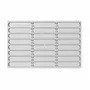 Kitchen utensils - CHRISTMAS COUNTDOWN - TRITAN MOULD 82X12 H 10 MM + 2 THERMOFORMED SUPPORTS + BOX - SILIKOMART S.R.L.