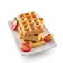 Kitchen utensils - SF 155 WAFFEL CLASSIC - SILICONE MOULD 130X81 H 17 MM - SILIKOMART S.R.L.