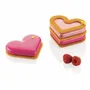 Ustensiles de cuisine - MINI LOVE STORY - MOULE EN SILICONE N.8 80X66 H 12 MM + EMPORTE-PIECE - SILIKOMART S.R.L.