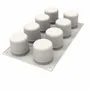 Kitchen utensils - SWEET LAYERS - SILICONE MOULD N.8 ø55 H 55 MM + CUTTER - SILIKOMART S.R.L.