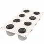Kitchen utensils - SWEET LAYERS - SILICONE MOULD N.8 ø55 H 55 MM + CUTTER - SILIKOMART S.R.L.