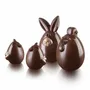 Kitchen utensils - LUCKY BUNNY - THERMOFORMED FOR CHOCOLATE 285X150 H58 MM - SILIKOMART S.R.L.