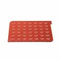 Kitchen utensils - MAC03 HEART - SILICONE MAT N.42 MACARON 38X35 MM - SILIKOMART S.R.L.