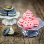 Kitchen utensils - MAC03 HEART - SILICONE MAT N.42 MACARON 38X35 MM - SILIKOMART S.R.L.