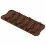 Ustensiles de cuisine - SCG065 CHOCO SCHIACCIANOCI - MOULE EN SILICONE N.6 26X84 H 14 MM - SILIKOMART S.R.L.