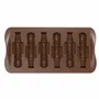 Ustensiles de cuisine - SCG065 CHOCO SCHIACCIANOCI - MOULE EN SILICONE N.6 26X84 H 14 MM - SILIKOMART S.R.L.