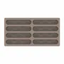Kitchen utensils - KIT BAR SISMA - CH028 TRITAN MOULD 120X25 H 10 MM + ICHB04 SILICONE MOULD N.8 - SILIKOMART S.R.L.