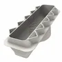 Kitchen utensils - BUCHE SNOWFALL - SILICONE MOULD 81X250 H 58 MM - SILIKOMART S.R.L.