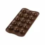Kitchen utensils - SCG50 3D - SILICONE MOULD N.15 TARTUFINO ø25 MM - SILIKOMART S.R.L.