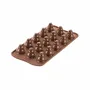 Kitchen utensils - SCG054 3D - SILICONE MOULD N.15 CHOCO TREES ø28 H 30 MM - SILIKOMART S.R.L.