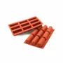Ustensiles de cuisine - SF 130 MIDI BUCHE - MOULE EN SILICONE 84X32 H 35 MM - SILIKOMART S.R.L.
