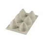 Ustensiles de cuisine - FRAGOLE E PANNA - MOULE EN SILICONE N. 6 FRAISE 3D ø59 H 61 MM - SILIKOMART S.R.L.