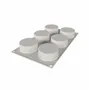 Ustensiles de cuisine - MINI DRESS - MOULE EN SILICONE N.6 ø70 H 30 MM - SILIKOMART S.R.L.