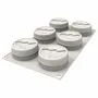 Kitchen utensils - MINI HIVER - SILICONE MOULD N.6 ø70 H 30 MM - SILIKOMART S.R.L.