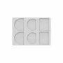 Ustensiles de cuisine - CHA06 - MOULE EN SILICONE CHABLON BUCHE 96X73 - 87X70 - 96X73 H 2 MM - SILIKOMART S.R.L.