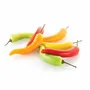 Ustensiles de cuisine - PEPERONCINO 13 - MOULE EN SILICONE N.12 PIMENTS 91X31 H16 MM - SILIKOMART S.R.L.