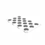 Ustensiles de cuisine - CHARLOTTE XS 16 - MOULE EN SILICONE N.18 ø38 H 18 MM - SILIKOMART S.R.L.