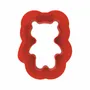 Kitchen utensils - TEDDY BEAR 68 - SILICONE MOULD N.8 79X56 H 27 MM + CUTTER - SILIKOMART S.R.L.