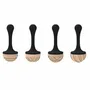 Kitchen utensils - CHOCO STAMP A - 4 STAMPS HANDLE + 4 SILICONE MOULDS ø 31 H 17 MM - SILIKOMART S.R.L.