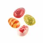 Kitchen utensils - CHOCO STAMP E - 4 STAMPS HANDLE + 4 SILICONE MOULDS 42x30 H 17 MM - SILIKOMART S.R.L.
