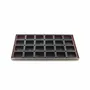 Kitchen utensils - TARTE RING SQUARE 80X80 H20 MM - N.6 RINGS - SILIKOMART S.R.L.