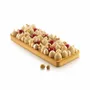Kitchen utensils - TARTE RING RECTANGULAR 265X105 H 20 MM - RING MICROPHORES - SILIKOMART S.R.L.