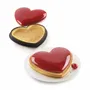 Kitchen utensils - TARTE RING AMORE 205X190 H20 MM - MICROPERFORATED RING - SILIKOMART S.R.L.