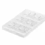 Kitchen utensils - KIT BLOCCO T - CH021 TRITAN MOULD 75X75 H 16 MM + ICH021 SILICONE MOULD N.6 - SILIKOMART S.R.L.