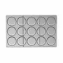 Ustensiles de cuisine - KIT BONBON ICE - CH050 TRITAN MOULE N.15 ø44 H 6 MM + SF440 MOULE EN SILICONE N.15 - SILIKOMART S.R.L.