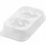 Kitchen utensils - SECRET LOVE - KIT 2 THERMOFORMED MOULDS FOR CHOCOLATE 123X115H44MM + 93X99H36MM - SILIKOMART S.R.L.