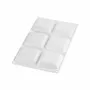 Kitchen utensils - KIT TARTE RING SQUARE 80X80 MM - SET SILICONE MOULD 67X67 MM + 6 RINGS - SILIKOMART S.R.L.