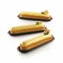 Kitchen utensils - KIT TARTE RING OBLONG 146X34 MM - SET SILICONE MOULD 133X21 + 6 RINGS - SILIKOMART S.R.L.