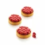 Ustensiles de cuisine - KIT TARTE ANNEAU PARADIS ø80 MM - SET MOULE EN SILICONE ø70 MM + 6 ANNEAUX - SILIKOMART S.R.L.