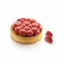 Ustensiles de cuisine - KIT TARTE ANNEAU PARADIS ø80 MM - SET MOULE EN SILICONE ø70 MM + 6 ANNEAUX - SILIKOMART S.R.L.