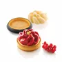 Kitchen utensils - KIT TARTE RING FLEUR ø80 MM - SET SILICONE MOULD + 6 RINGS - SILIKOMART S.R.L.