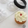 Kitchen utensils - KIT TARTE RING FLEUR ø80 MM - SET SILICONE MOULD + 6 RINGS - SILIKOMART S.R.L.